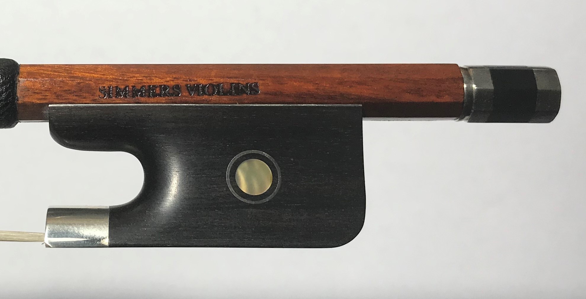 Simmers Violins – nickel mounted viola bow